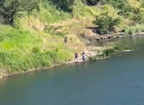 El joven de 24 años fue arrastrado por la corriente la tarde del domingo. Foto cortesía.