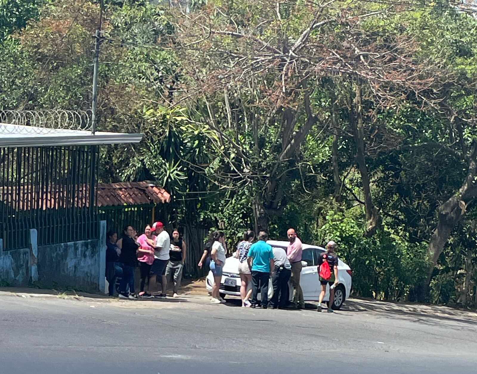 Femicidio en Alajuelita. Foto Silvia Coto.