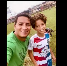Randall Brenes y su Thiago
