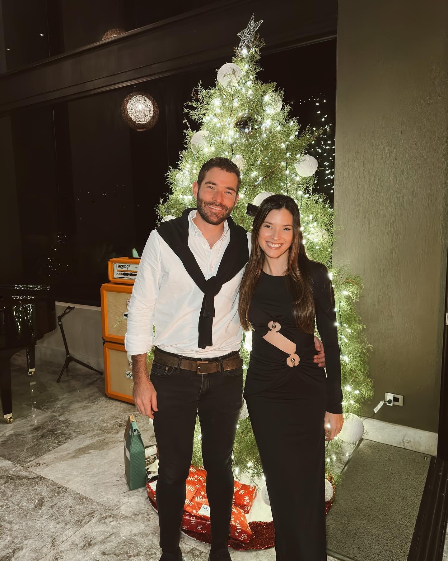 María González, presentadora de tele.