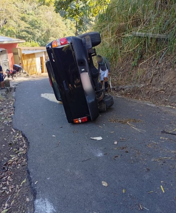 Steven sobreviviente de accidente en Alajuela