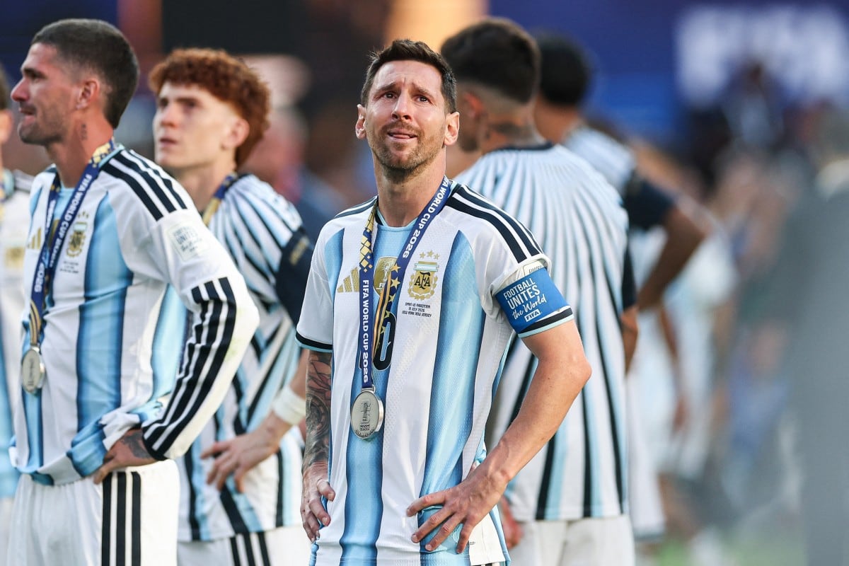 Lionel Messi no podía dejar de llorar viendo a la afición de Argentina cantarle sin parar, tras perder la final del Mundial 2026.