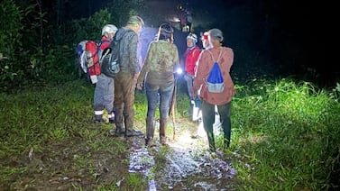 Extraviados en zona montañosa fueron encontrados sanos y salvos