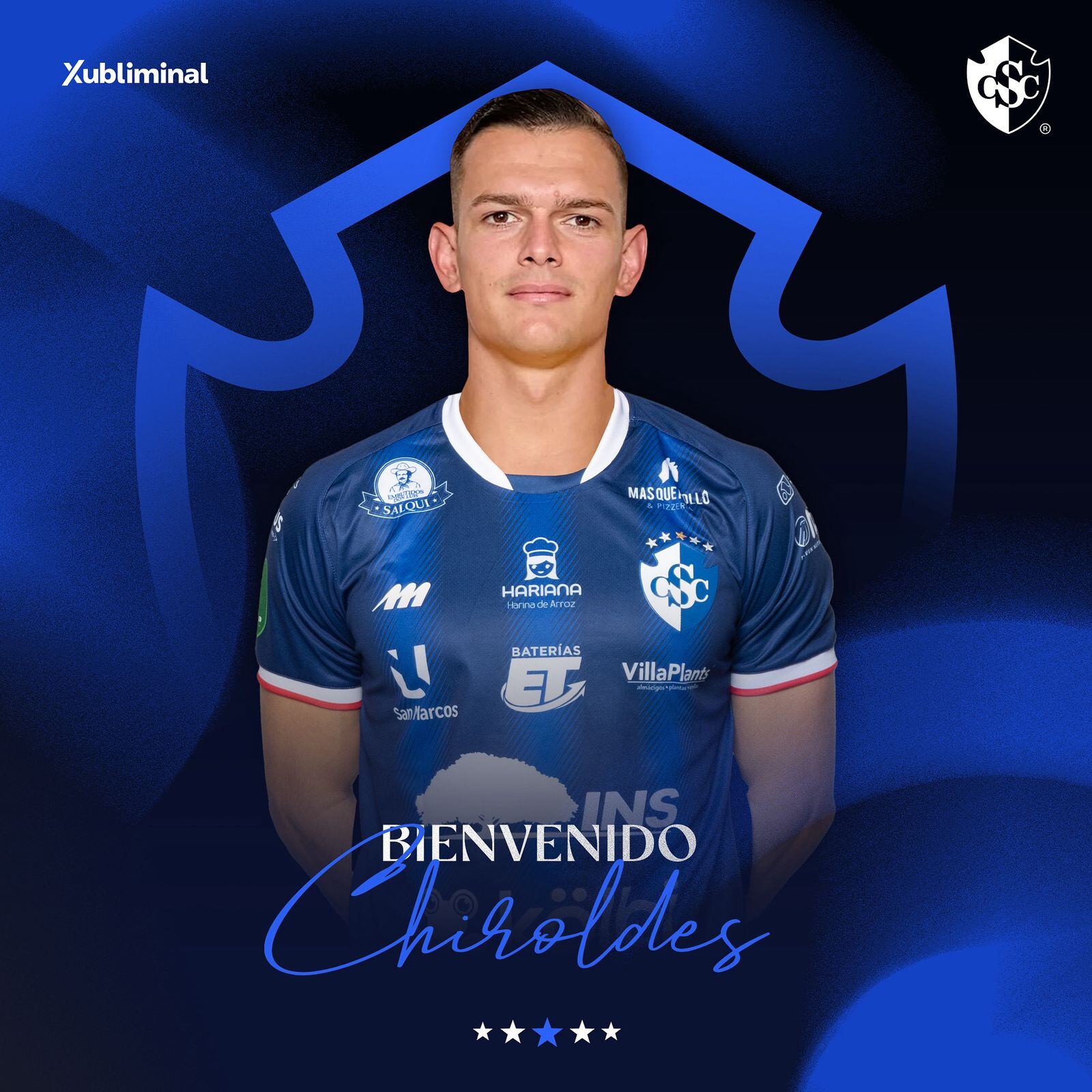 Cartaginés oficializó la llegada de José Andrés Rodríguez Chiroldes.