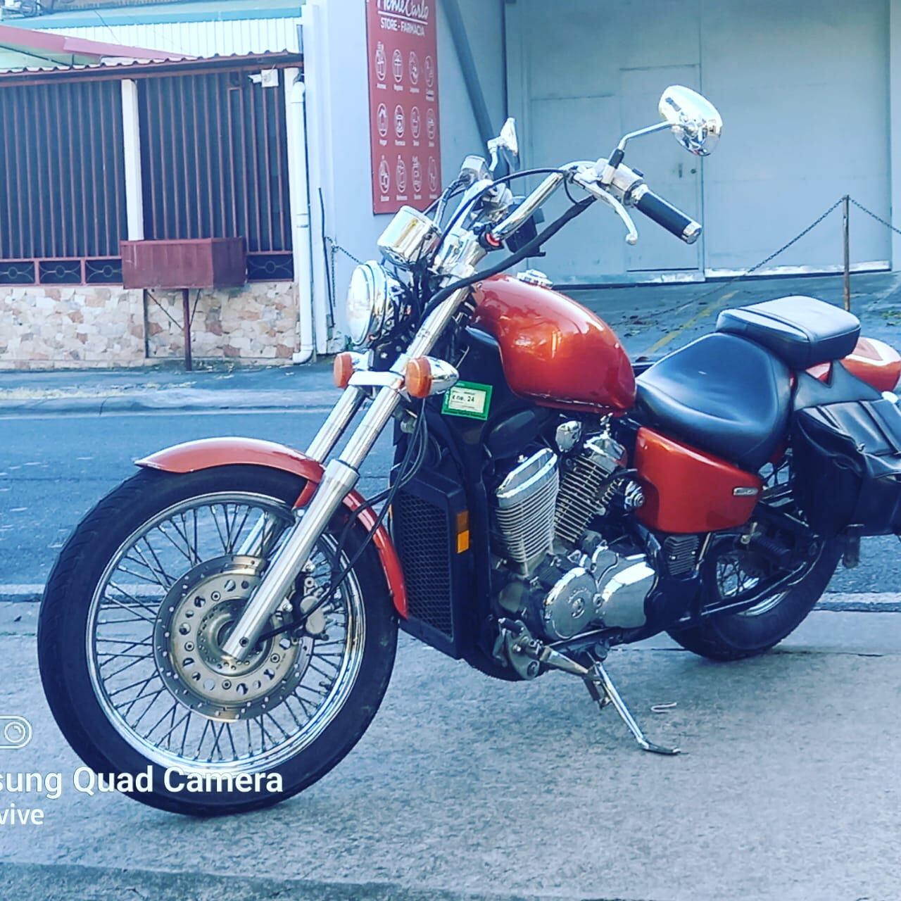 Chuzo de la Semana, moto de Alfredo Gochez Núñez, Honda Shadow VLX 600.