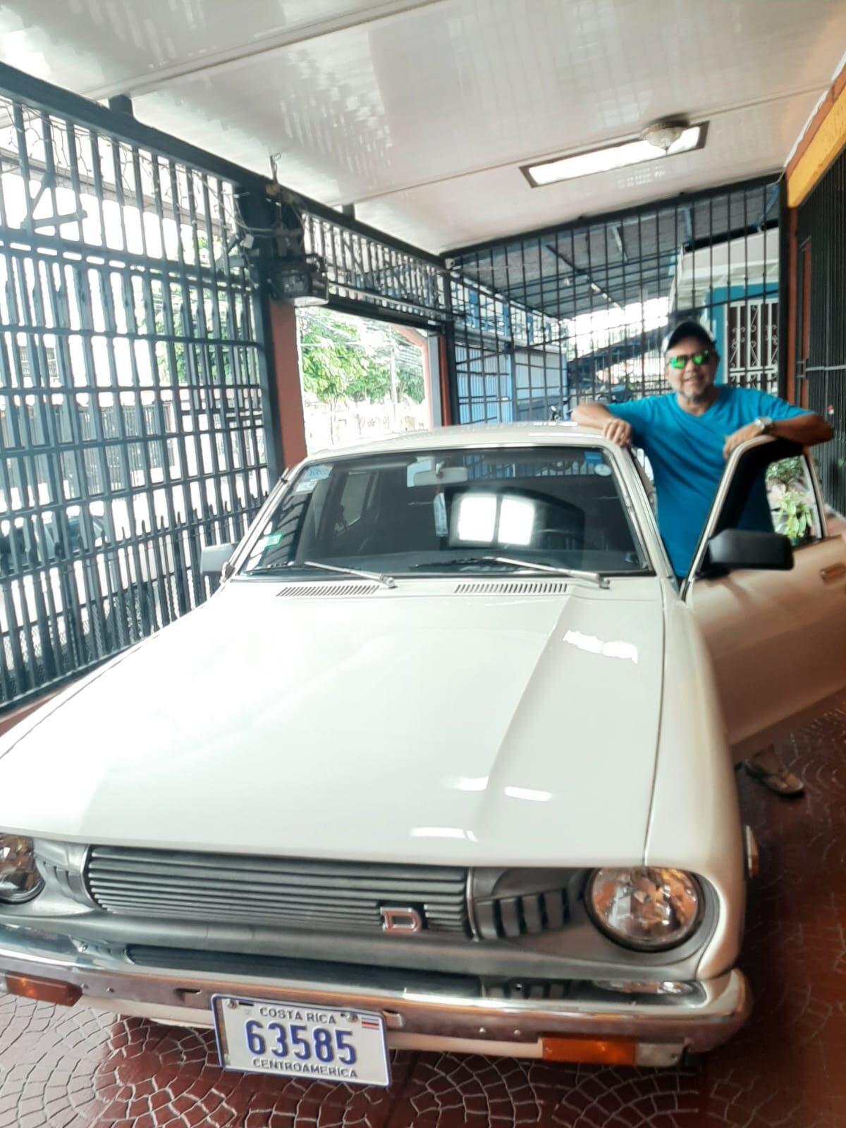 Luis Poveda, chuzo de la semana, Datsun 120Y, 1976