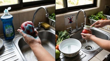 ¿Lava las frutas con jabón de platos? ¡Deténgase! Experta advierte por qué es un peligro para su salud