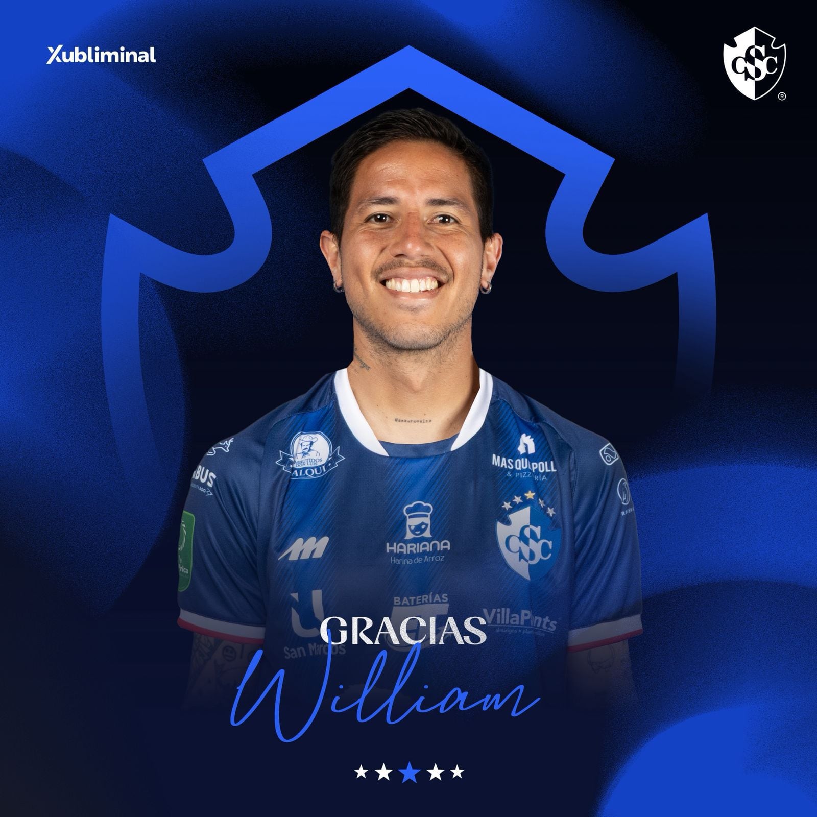 William Quirós no sigue en Cartaginés