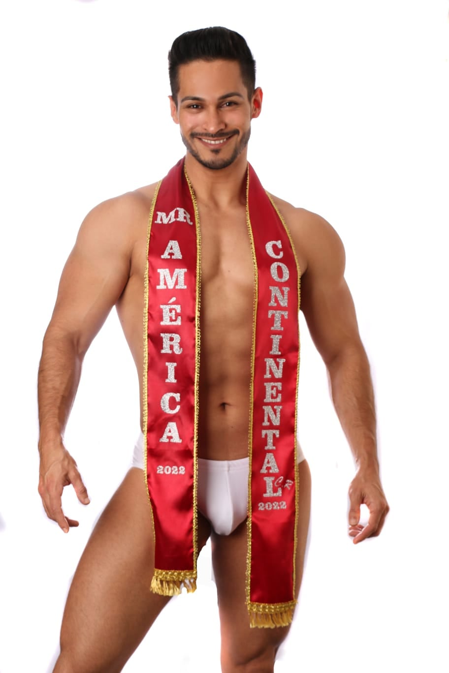 Miss & Mr América Continental Gay internacional, Jean Paul Carmona, Freya Carrington y Aarón Obando