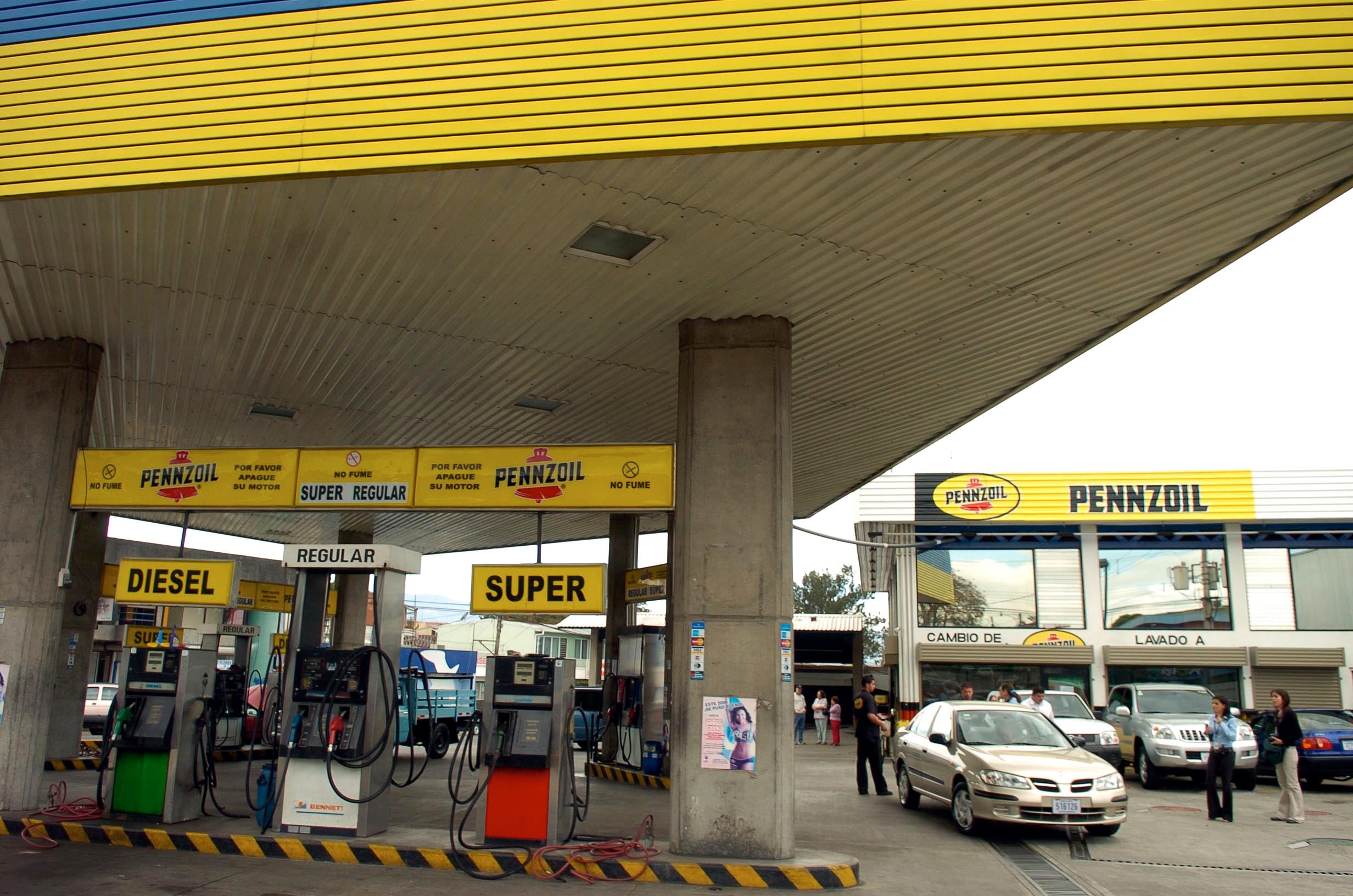 Intento de asalto a dueñodel servicentro El Higuerón.Foto Archivo.