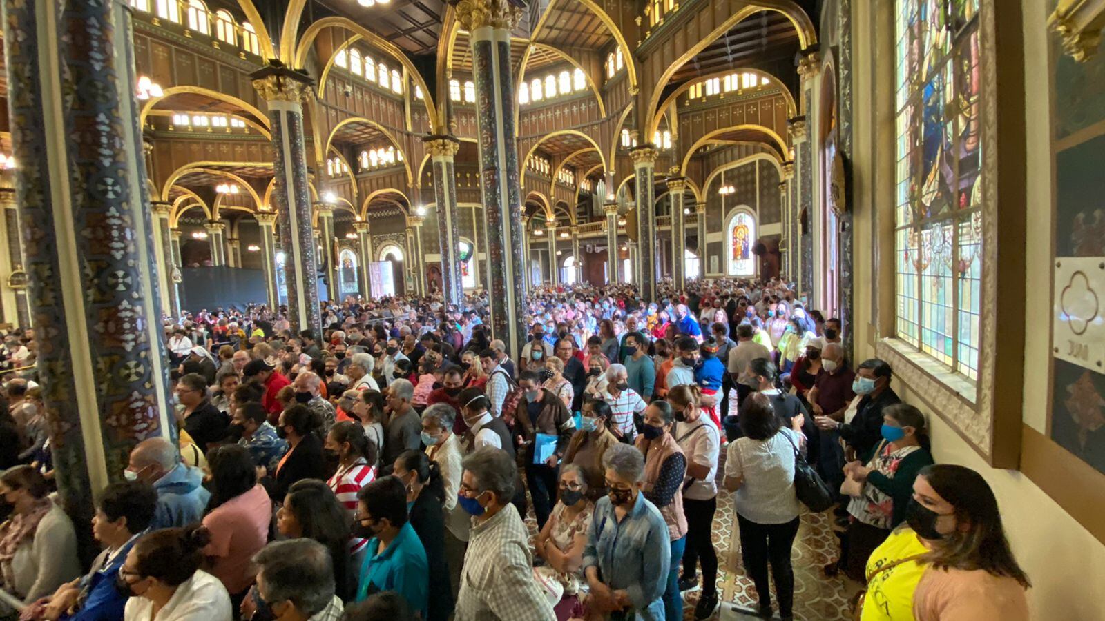 Este 3 de agosto del 2022 se celebra La Pasada 240 de la historia, es decir, el traslado de la virgen de Los Ángeles de la basílica de nuestra señora de Los Ángeles a la catedral de Cartago.