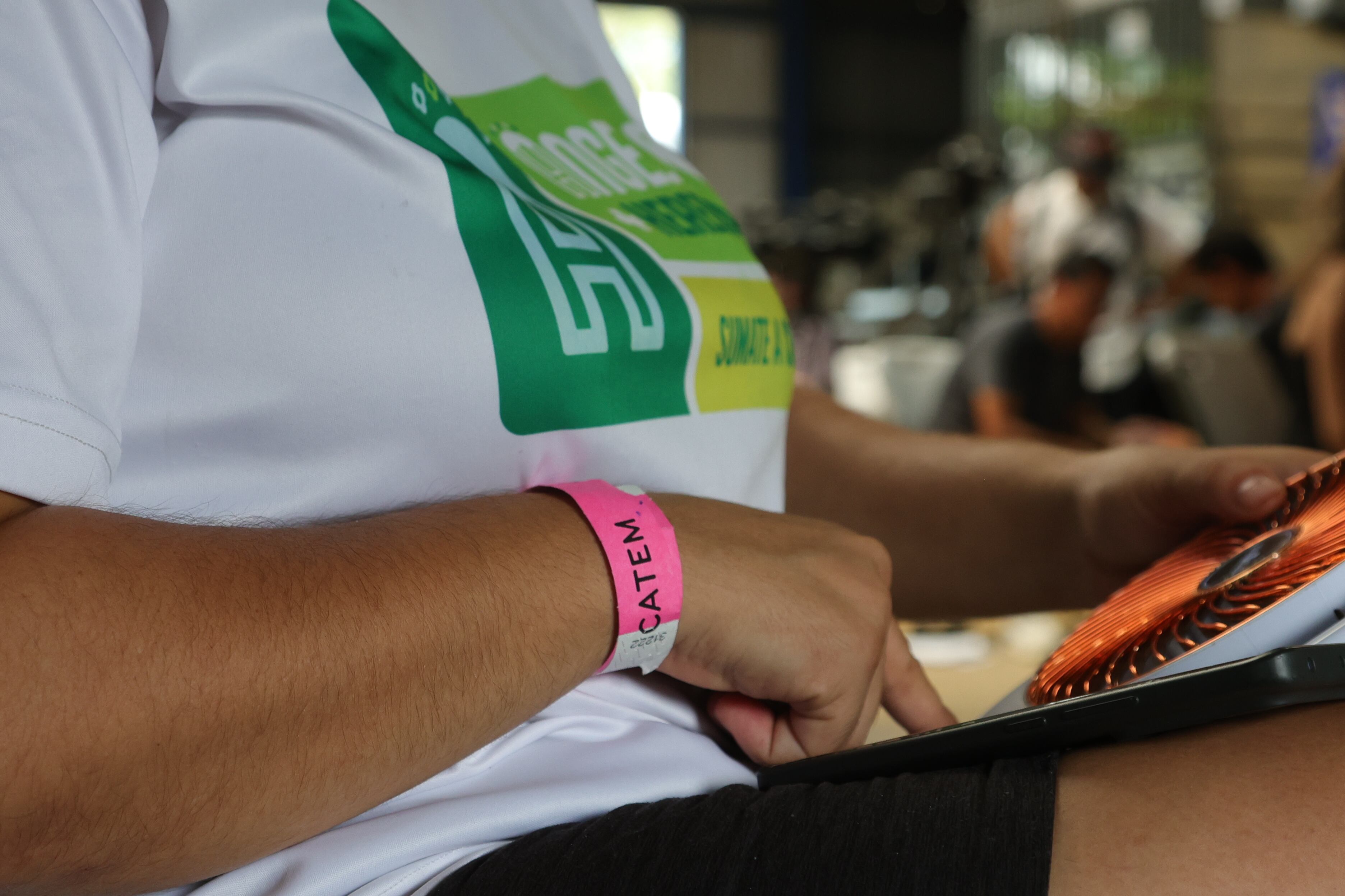 Migrantes en condición de tránsito en el CATEM zona sur Corredores / Fotografía: John Durán