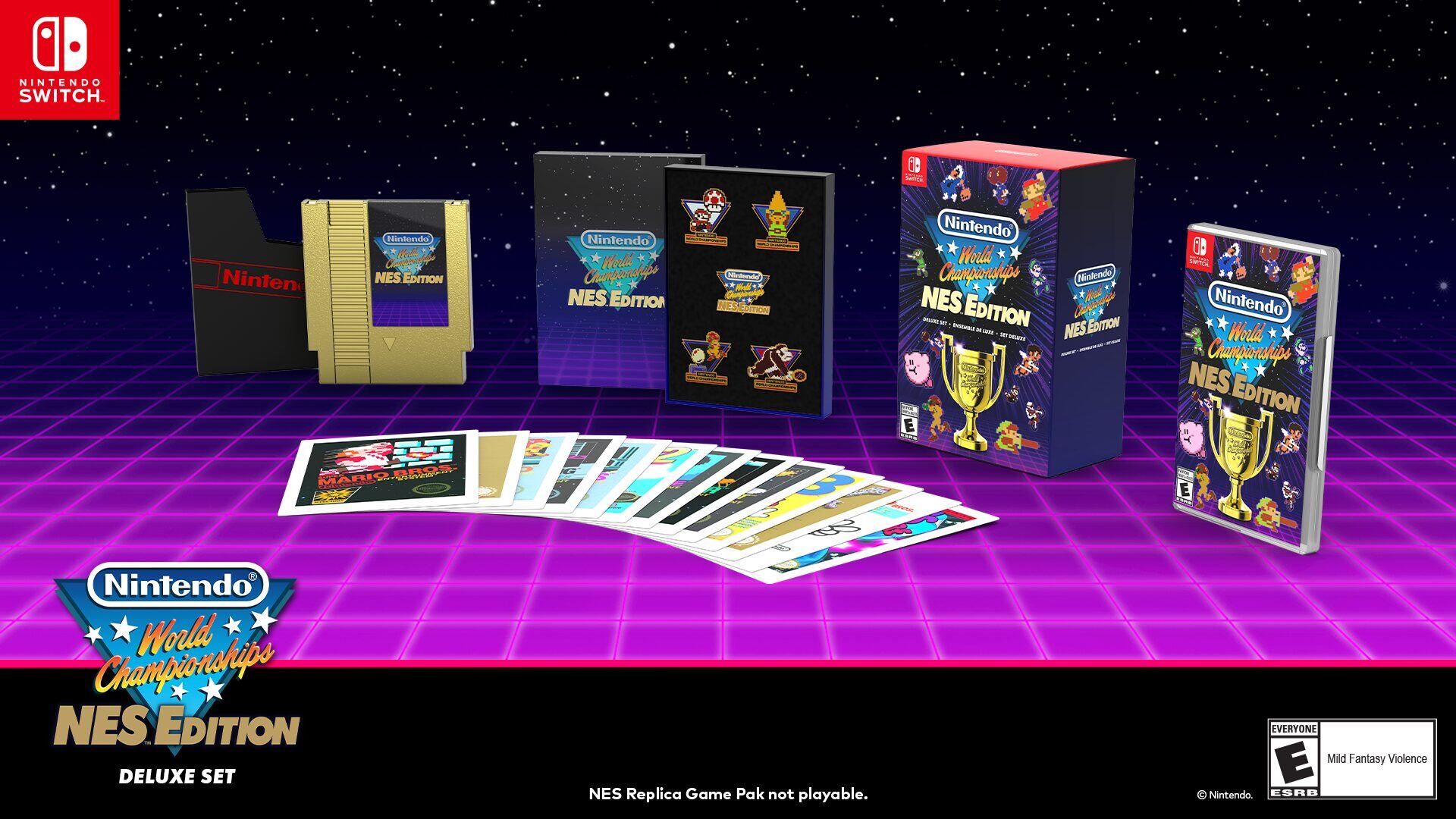 Nintendo World Championships versión Deluxe es la versión perfecta para los fiebres de la época de oro de los videojuegos. Foto: Nintendo.