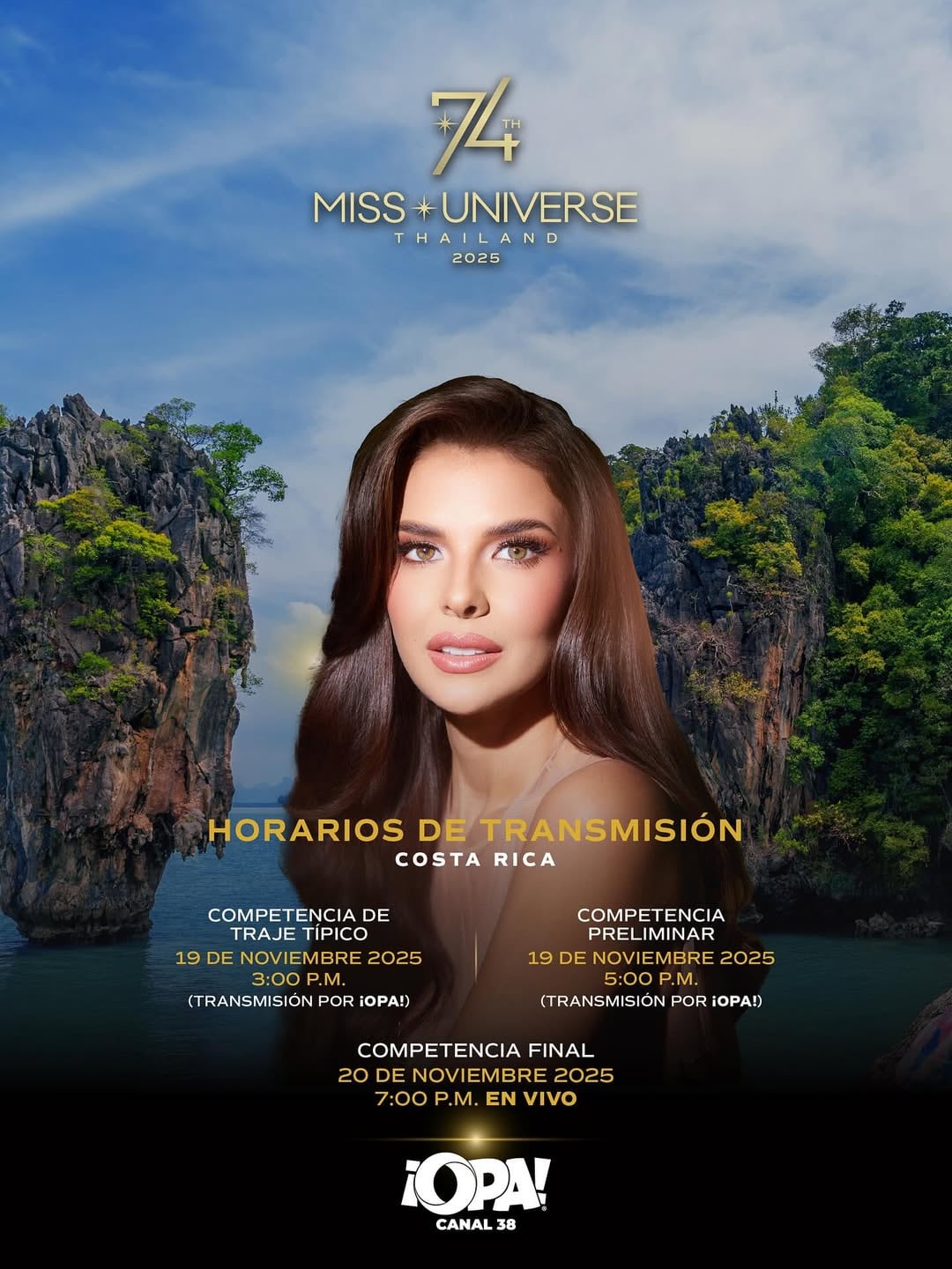 Mahyla Roth en el Miss Universo 2025