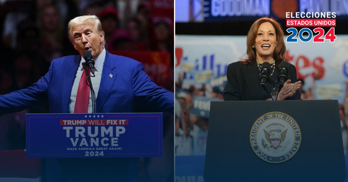 El republicano Donald Trump y la demócrata Kamala Harris luchan codo a codo por llegar a la Casa Blanca luego de las elecciones presidenciales de Estados Unidos el próximo 5 de noviembre.