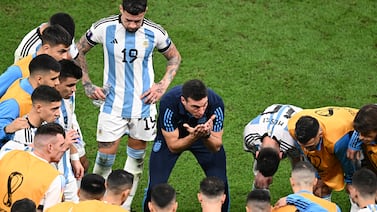 La selección de Argentina de 2022 recuerda “la peor charla técnica del mundo”
