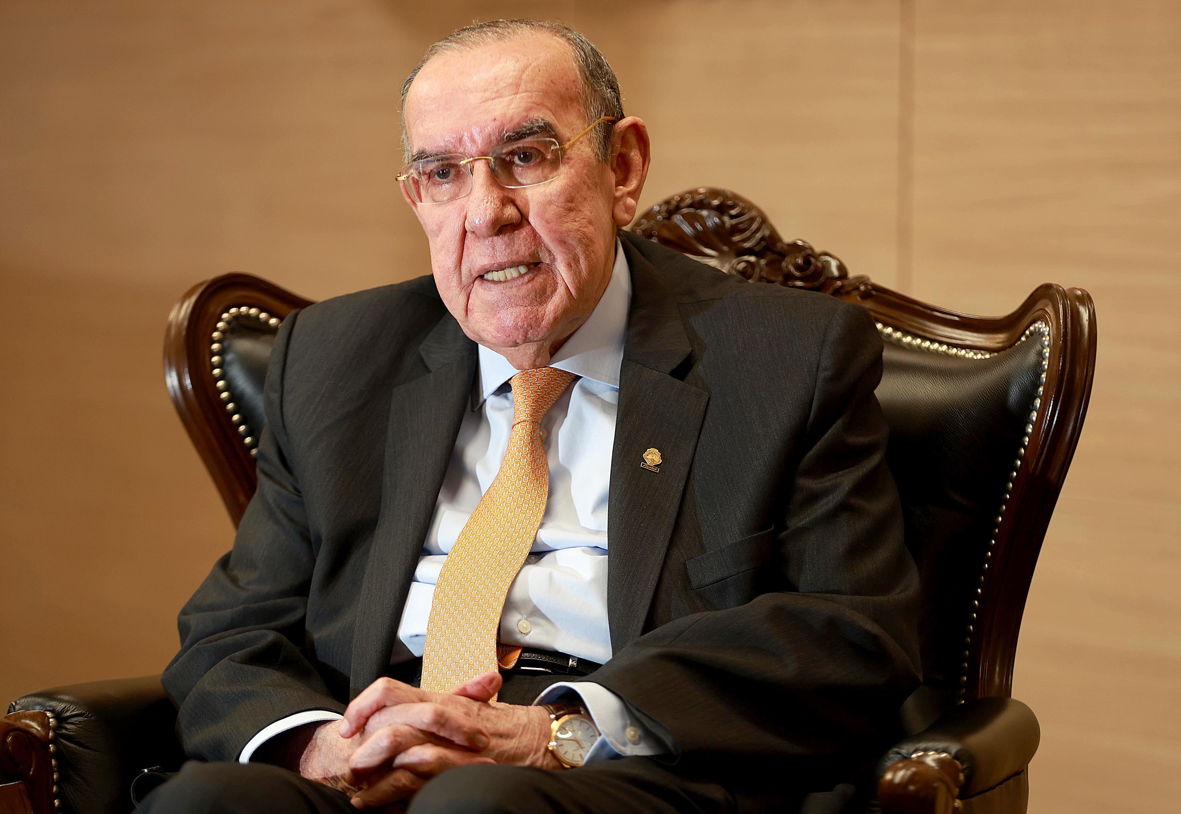 07/05/2024 Asamblea Legislativa. Rodrigo Arias Sánchez, presidente de la Asamblea Legislativa, durante entrevista para La Nación. Foto: Rafael Pacheco Granados