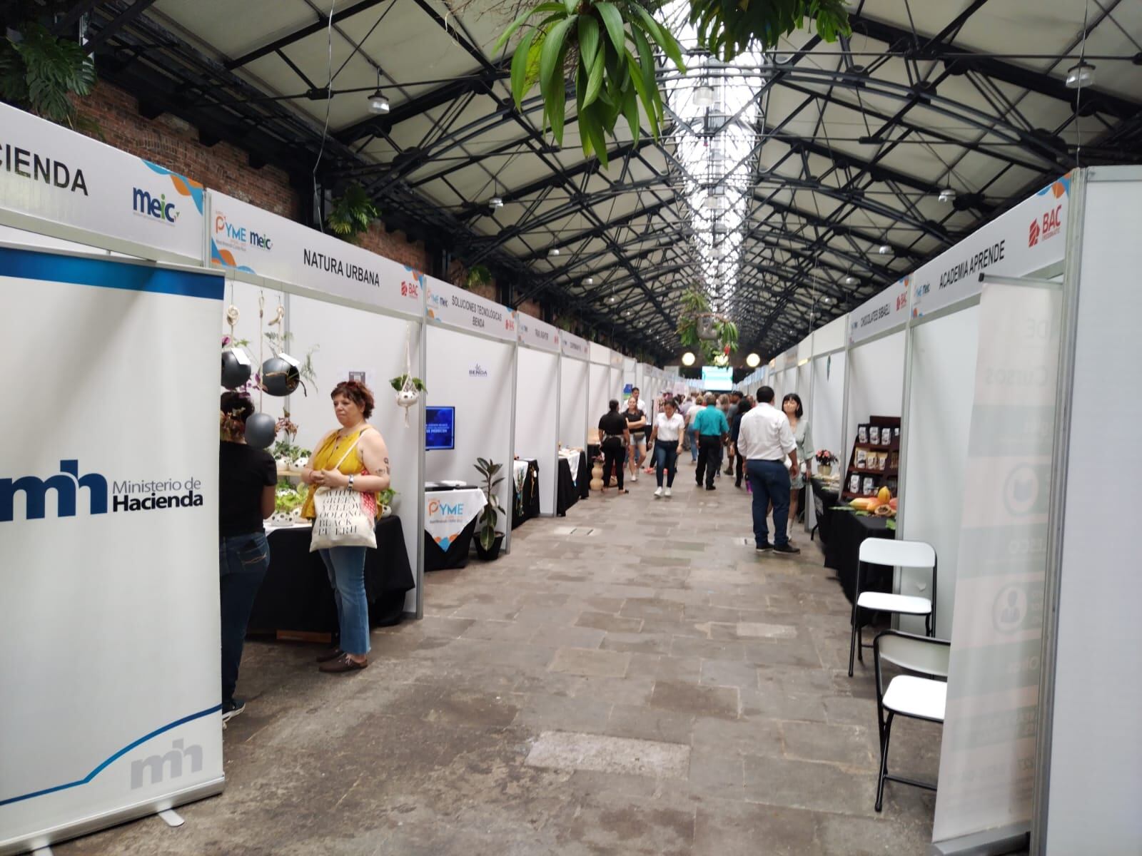 La Expopyme 2023 se realiza en la Antigua Aduana. Eduardo Vega.