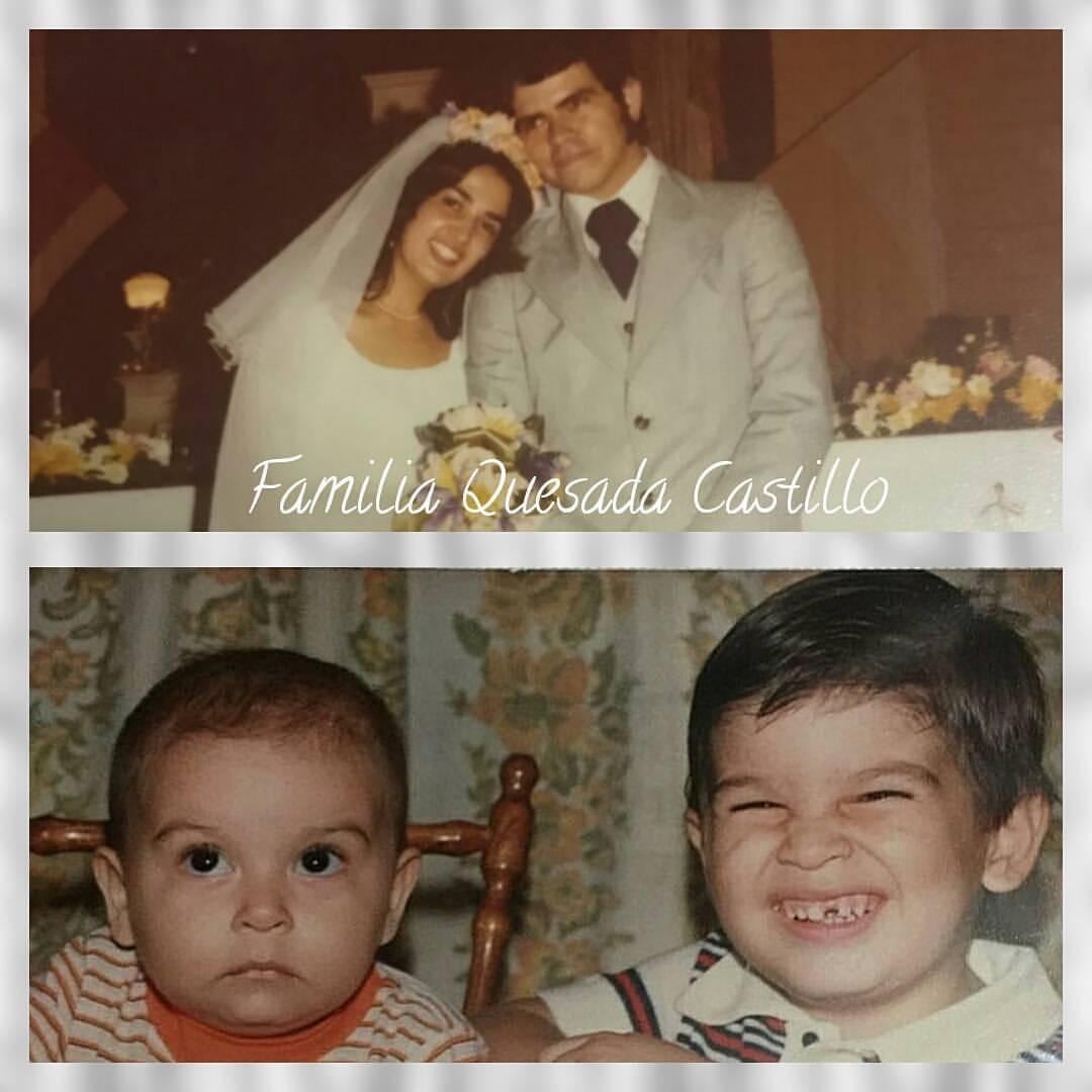Aníbal Quesada Paniagua se enamoró de Giselle Castillo Lara cuando era un seminarista, se casaron y tuvieron dos hijos, pero un accidente aéreo separó a la familia. Él decidió convertirse en sacerdote para estar cerca de su familia. Foto: Mariluz Castillo para La Teja
