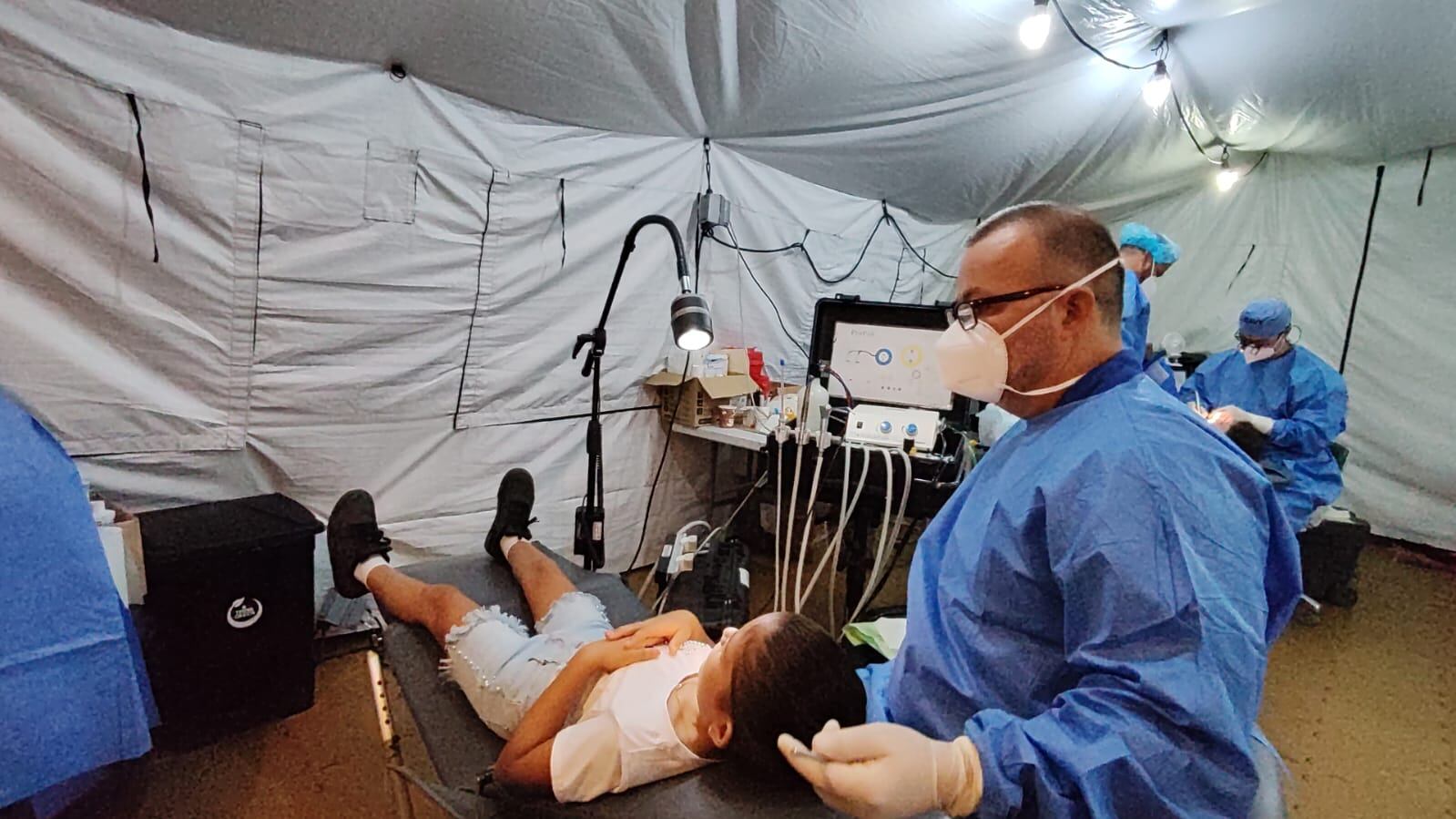 Médicos estadounidenses visitaron Limón para atender pacientes ticos