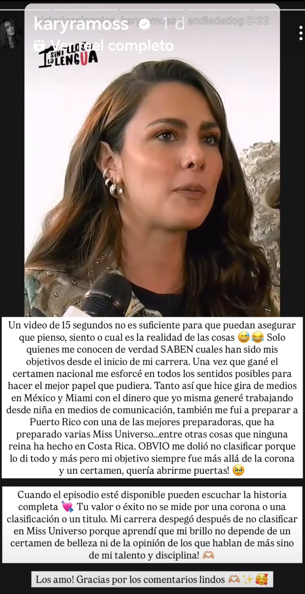 Karina Ramos, modelo