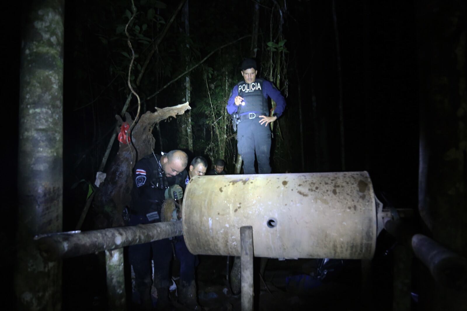 Oficiales de la Fuerza Pública encontraron taller que fabricaba tómbolas para quebrar material minero