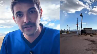 ¿Qué pasa realmente en el Área 51? Un youtuber fue a averiguarlo y quedó con el pelo parado