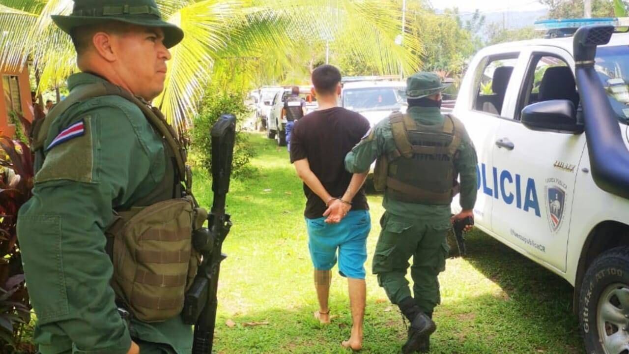 Torres fue detenido en una casa abandonada que estaba a 800 metros de donde ocurrió el homicidio. Foto MSP.