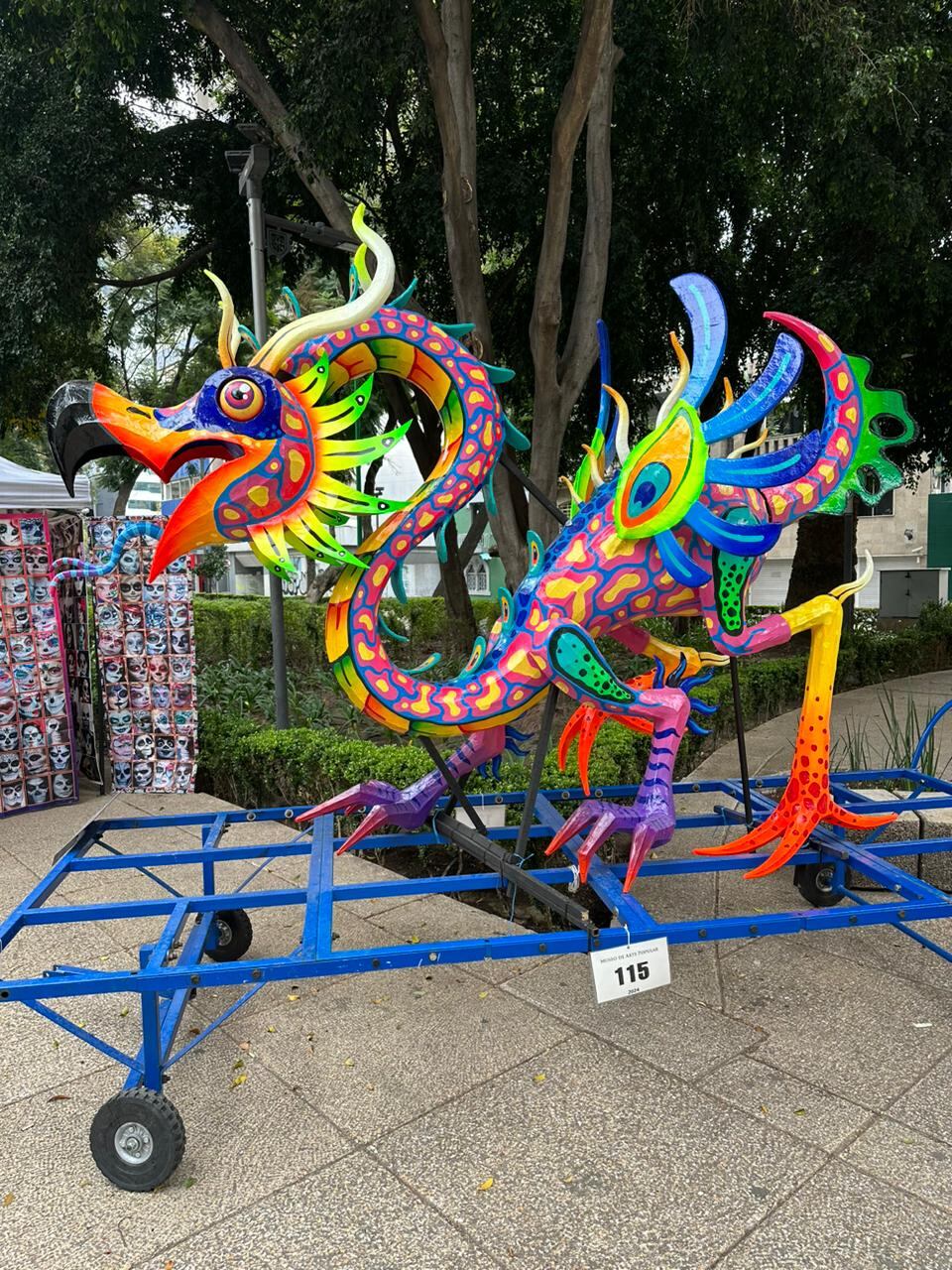 Los alebrijes no tienen forma, por lo que nacen en la imaginación del hombre.