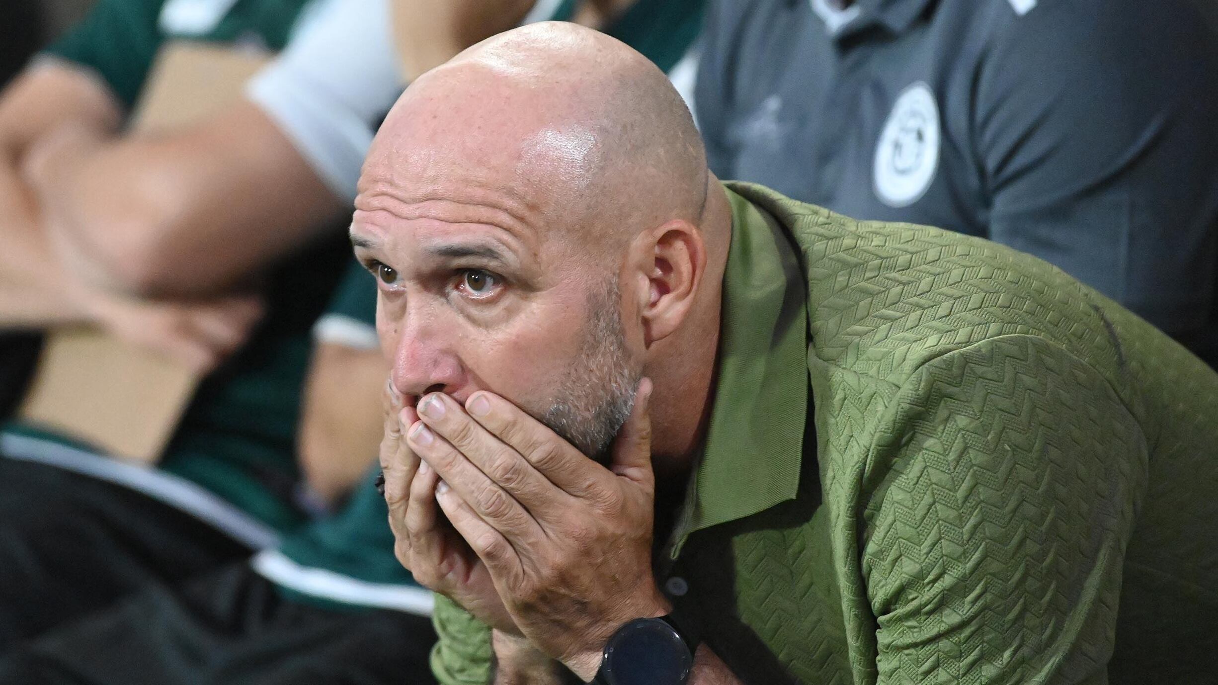 16 de marzo del 2025. Estadio Ernesto Rorhmoser de Pavas. Jornada 13 del Torneo de Clausura 2025 del Campeonato Nacional de Futbol de Primera División. El Sporting F.C. se enfrenta al Club Sport Herediano (CSH) en juego pactado para las 6 p.m. En la foto: Foto: Albert Marín para la Nación.