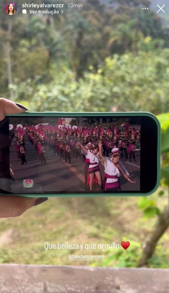 Banda Municipal de Zarcero en Desfile de las Rosas