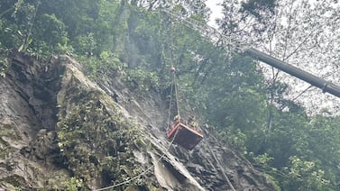 Ruta 32 continúa cerrada por malas condiciones del tiempo en el cerro