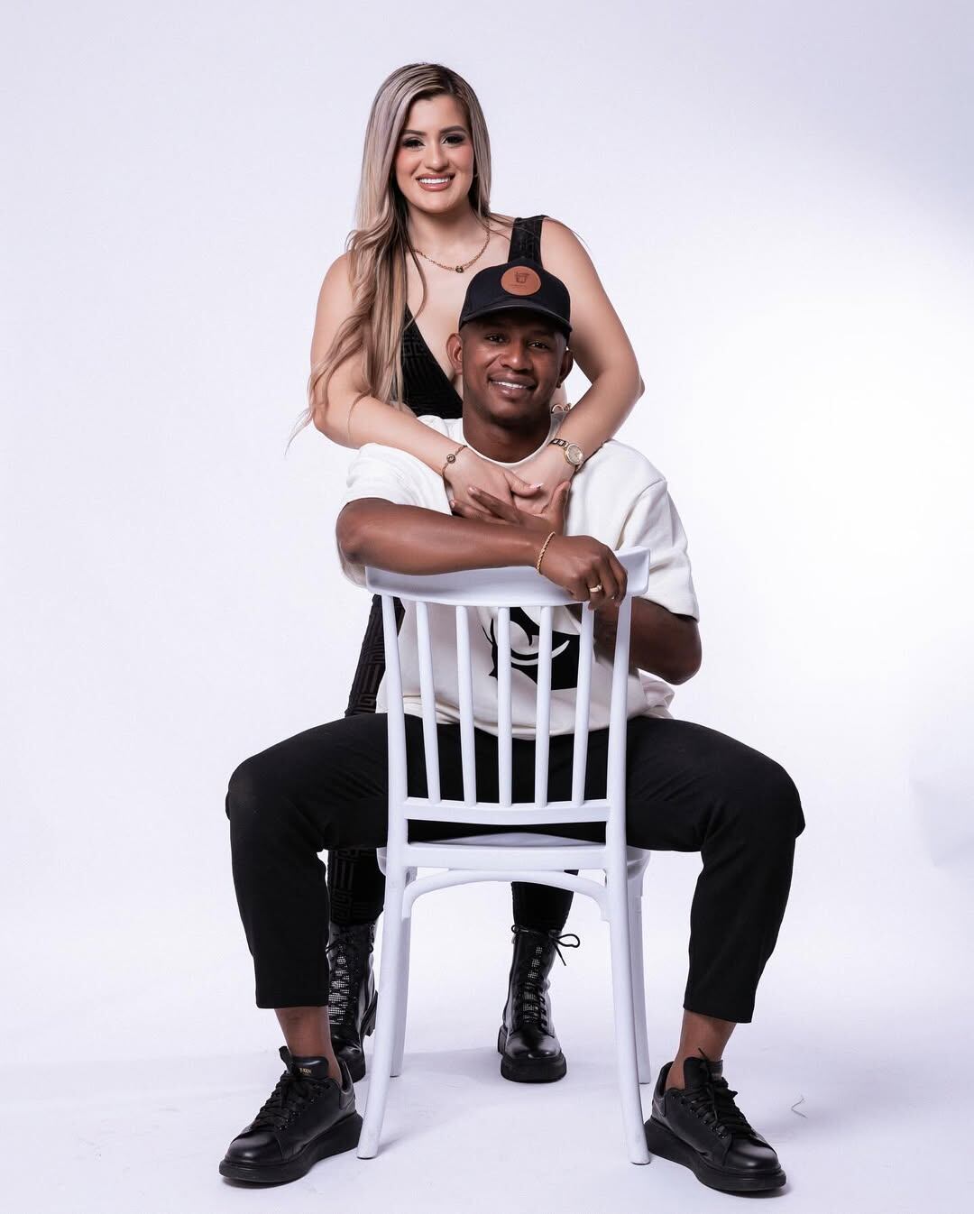 Fidel Escobar y Stephanie Morales