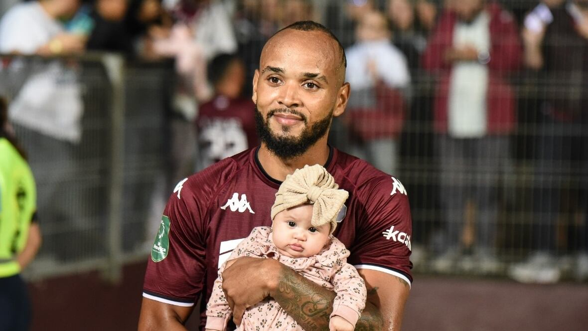 Pablo Arboine es el feliz papá de Esmay, una bebita de 4 meses. Cortesía.