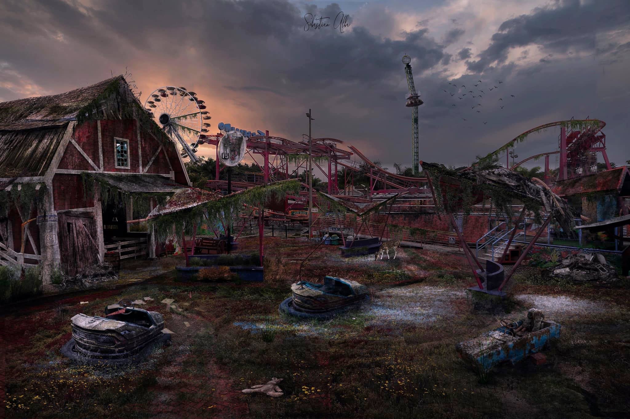 Sebastián Alba Vides es un joven cartaginés de 26 años, estudiante de ingeniería en computadoras del TEC y modificó digitalmente fotografías de diferentes lugares emblemáticos del país para hacerlos parecer abandonados tras un apocalipsis por contagio de hongos como en la serie The Last of Us.