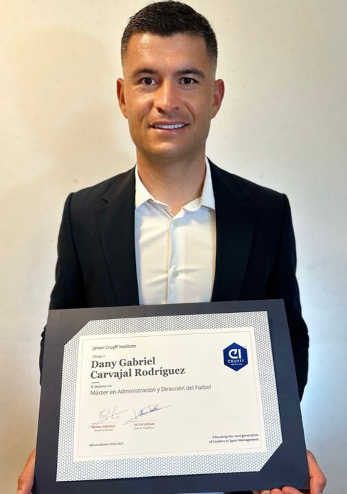 Danny Carvajal, Johan Cruyff Institut