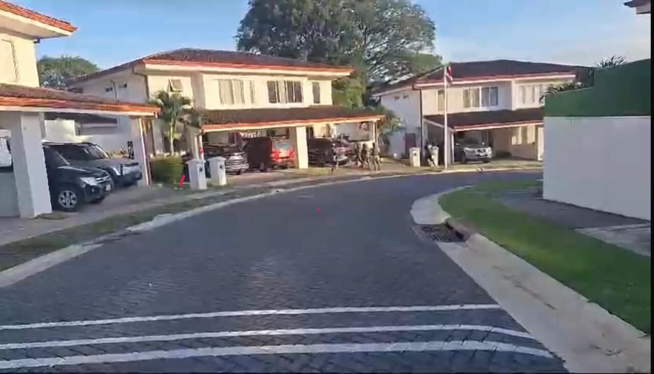 Allanamiento en Ciudad Colón