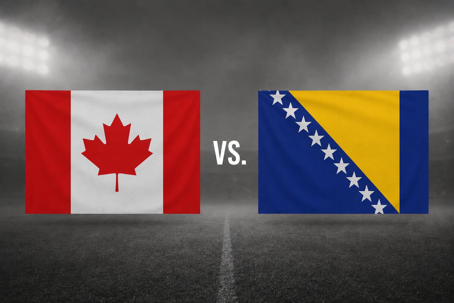 La jornada del viernes 12 de junio empieza con el partido entre Canadá y Bosnia, en el Mundial 2026.