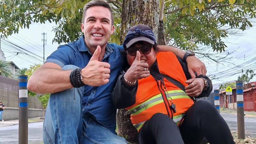 Ítalo Marenco revivió este viernes uno de los momentos más divertidos que protagonizó hace un tiempo con su gran amiga la Trafiquina.