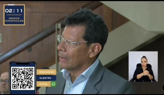 No es la primera vez que el comunicador llega a Casa Presidencial a hacer una pregunta en la conferencia de prensa.