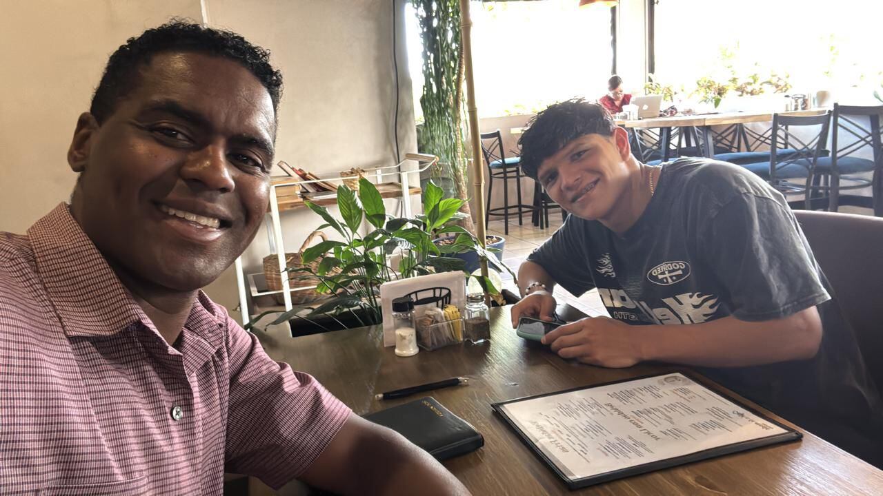 José Mora ha tenido mucho apoyo de parte de su representante, Anderson Andrade.