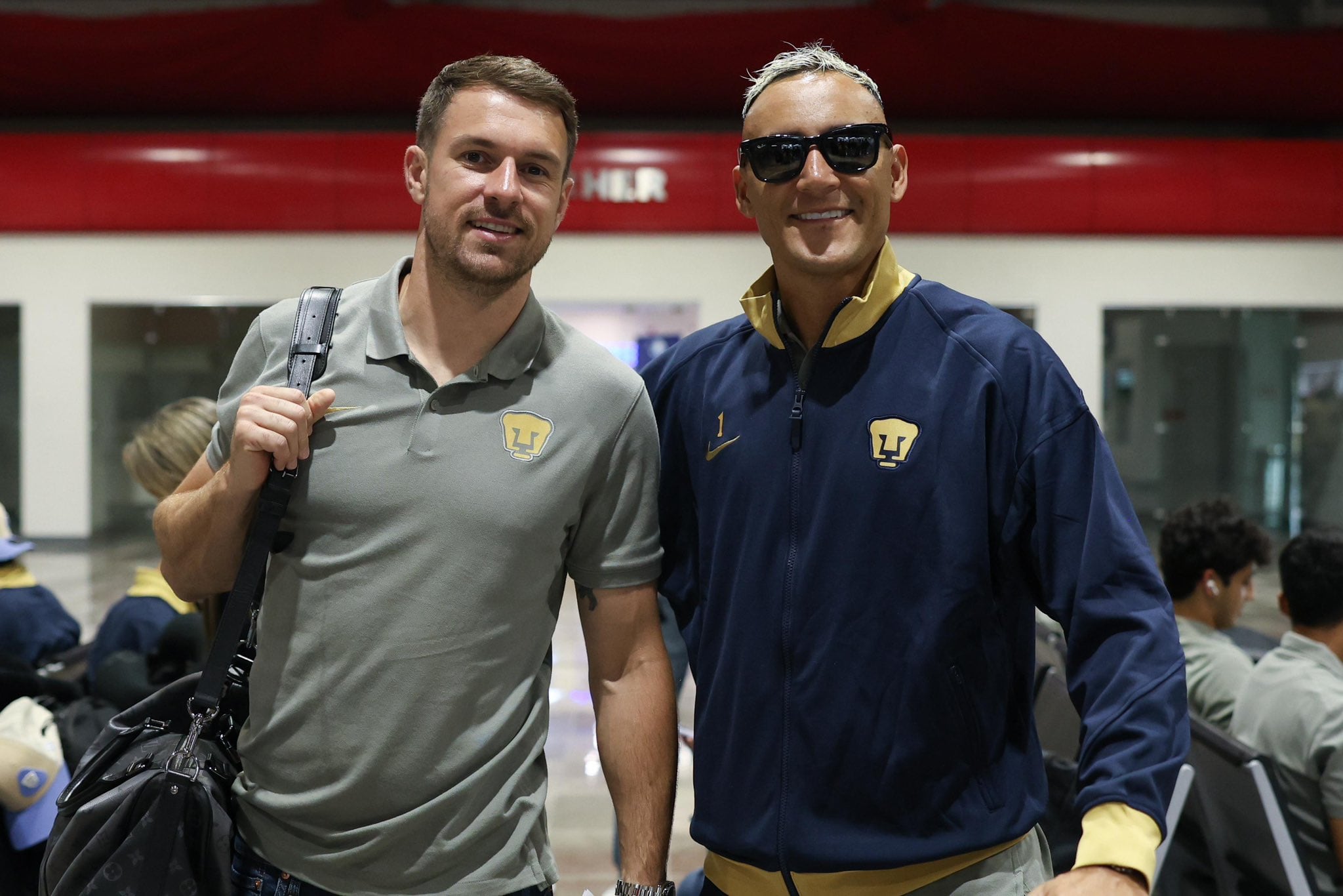 Keylor Navas viajó a Estados Unidos junto a Aaron Ramsey, jugador británico y refuerzo de Pumas para este torneo.