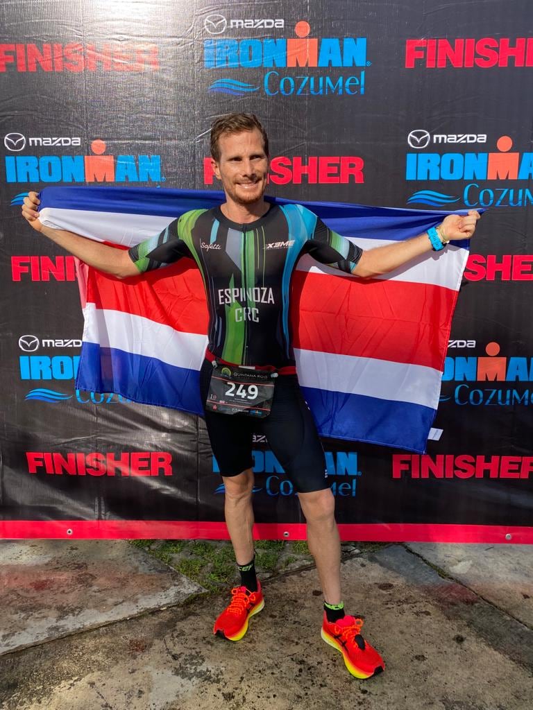 Ernesto Espinoza, triatleta costarricense