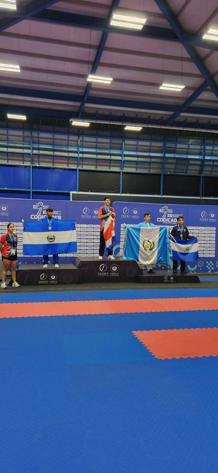 Israel Delgado, karate, alajuela, kumite combate