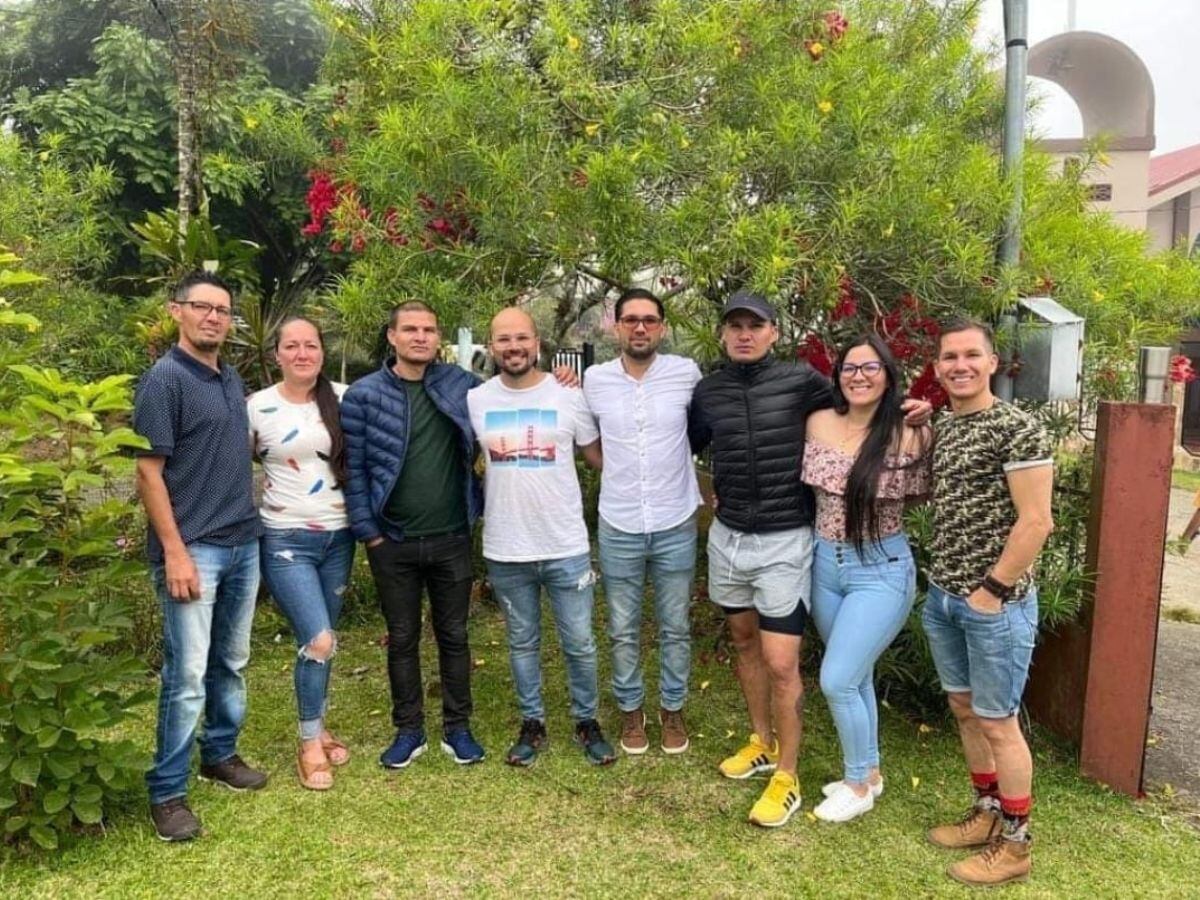 Según contó, su familia siempre ha sido muy unida. Incluso, una de sus hermanas aún vive en la casa de su infancia. Foto: Cortesía Michael Álvarez.