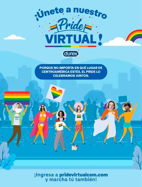 Marcha virtual Orgullo gay Durex