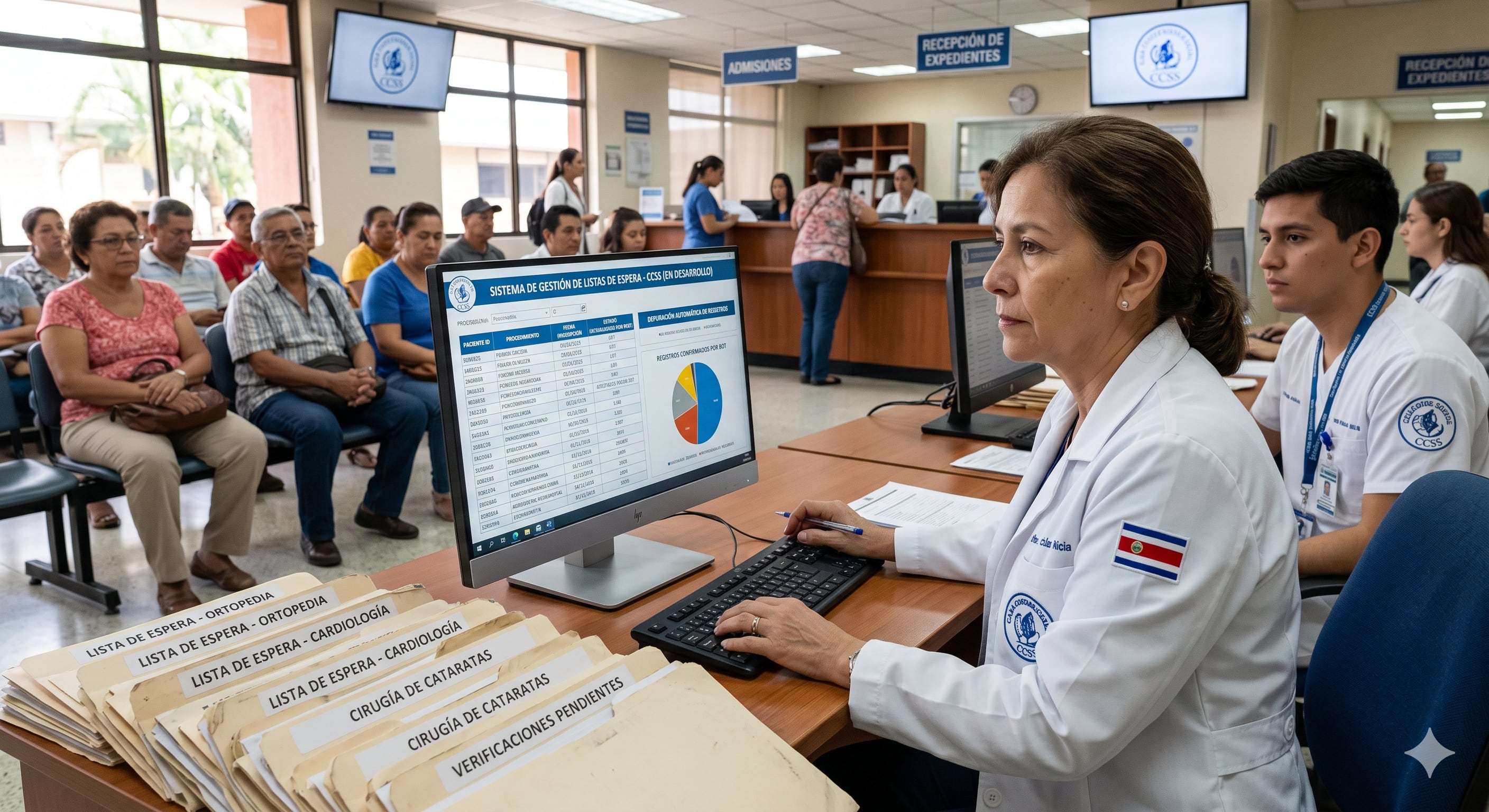 CCSS usará un bot para depurar las listas de espera