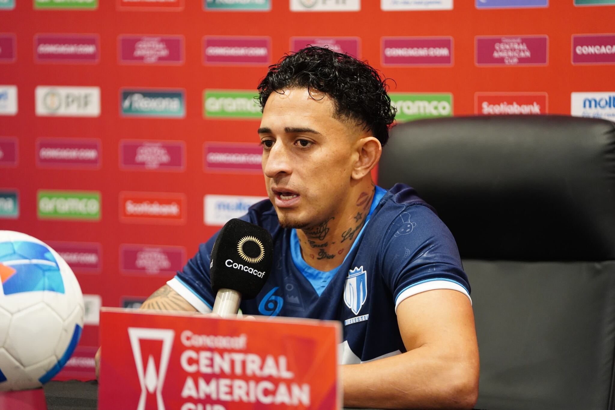 Byron Bonilla, delantero del Real Estelí dijo que los pinoleros buscarán su mejor versión ante Alajuelense. Facebook.