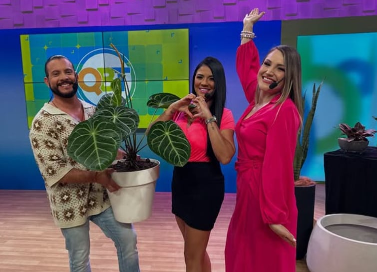 ¡Qué buena tarde!, programa de Teletica. Natalia Rodríguez, Yiyo Alfaro, Janeth García y Sophia Rodríguez.