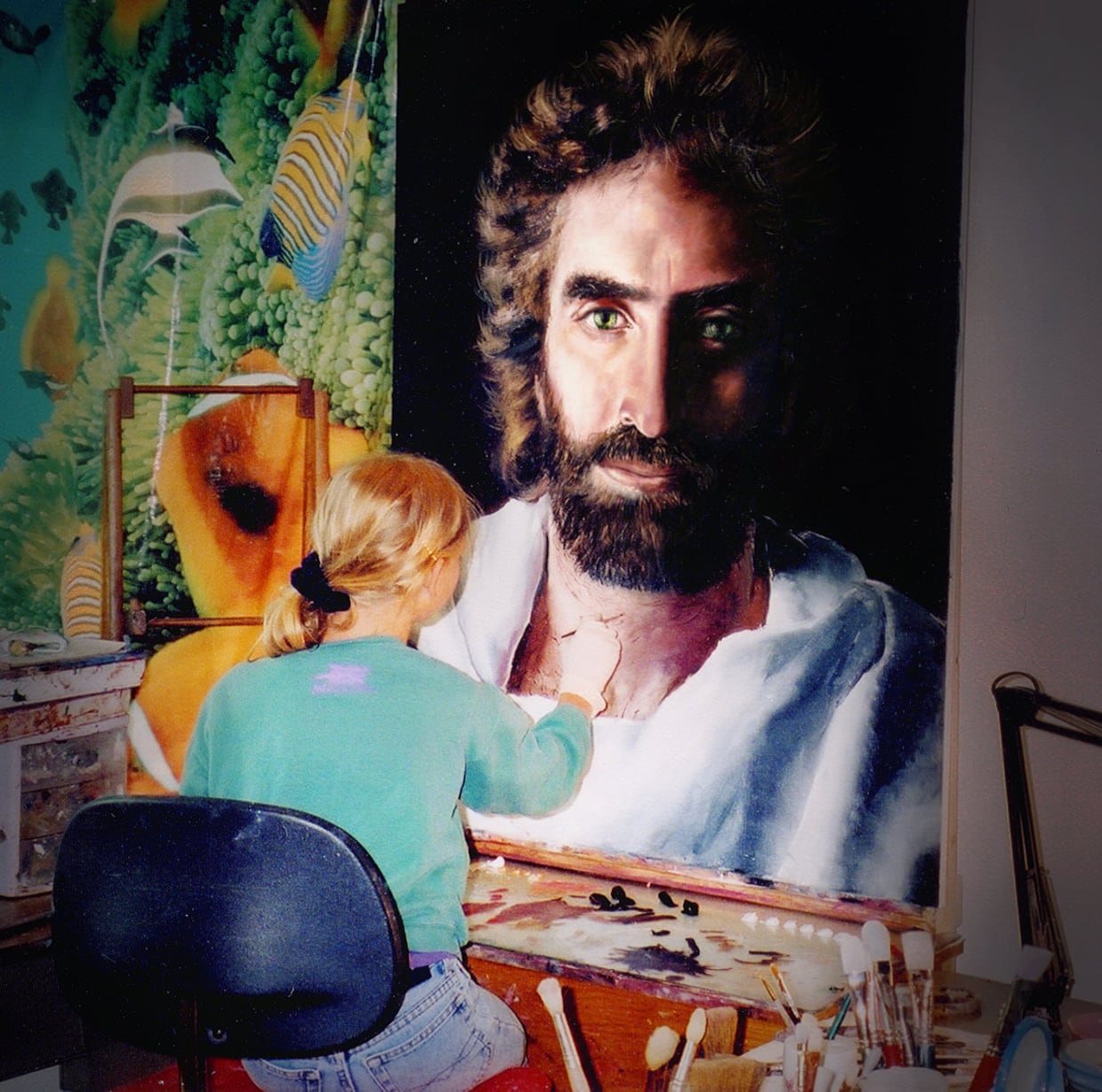 Akiane Kramarik asegura desde que tiene 8 años que pintó el rostro de Jesús porque Dios mismo la inspiró.
